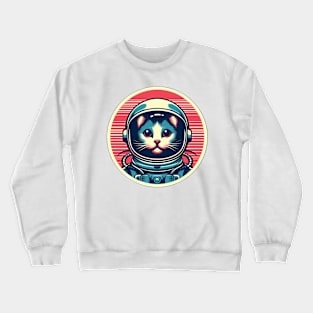 space cat Crewneck Sweatshirt